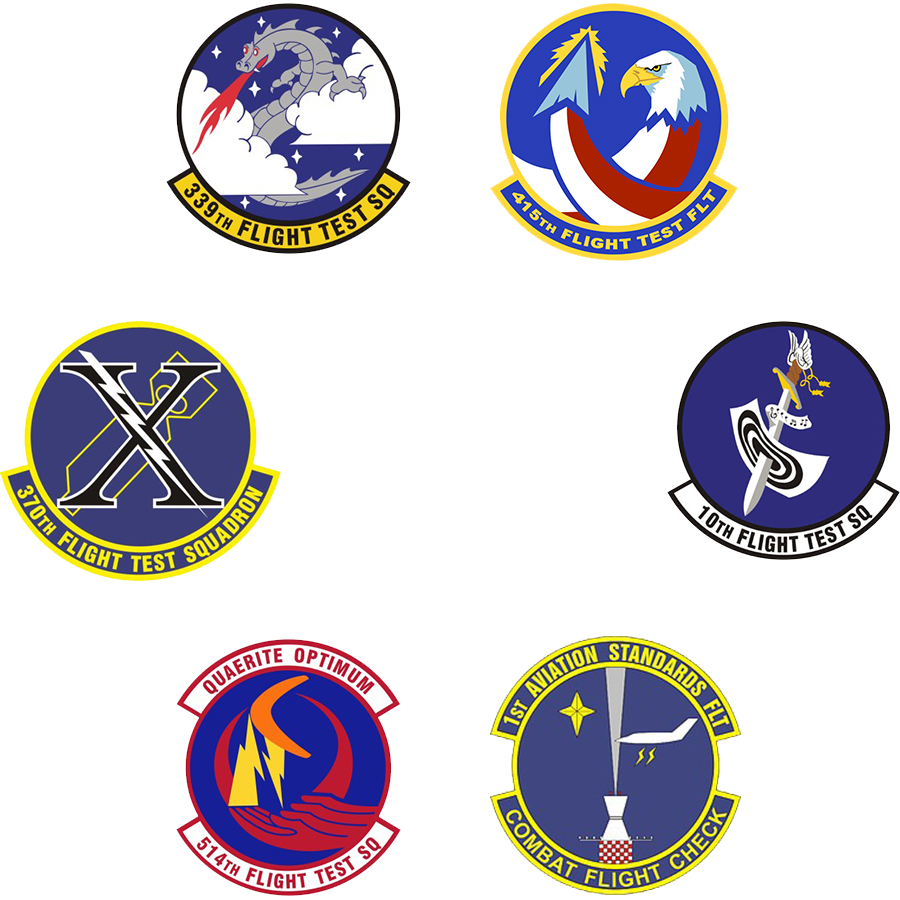 413th FTG unit patches